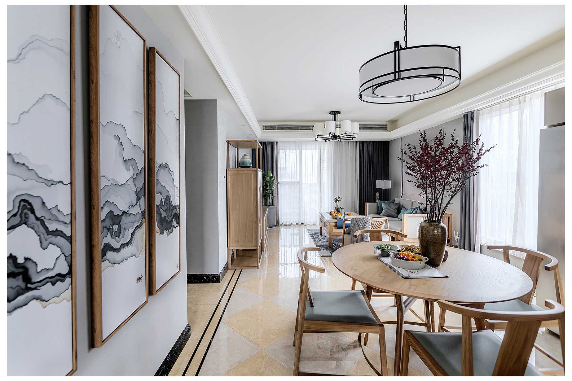 鼎悦府新中式空中花园 | 演绎优雅生活美学-27