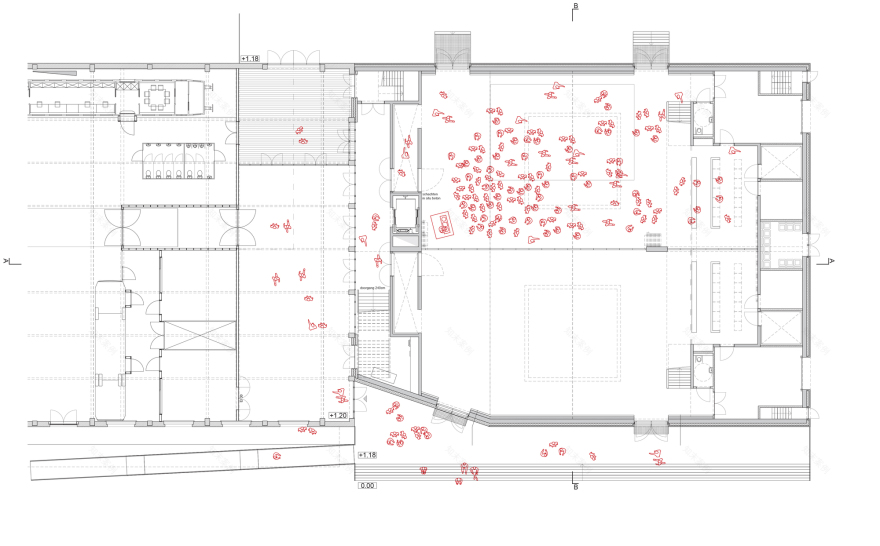 出发事件大厅丨比利时丨Barchitecten-48