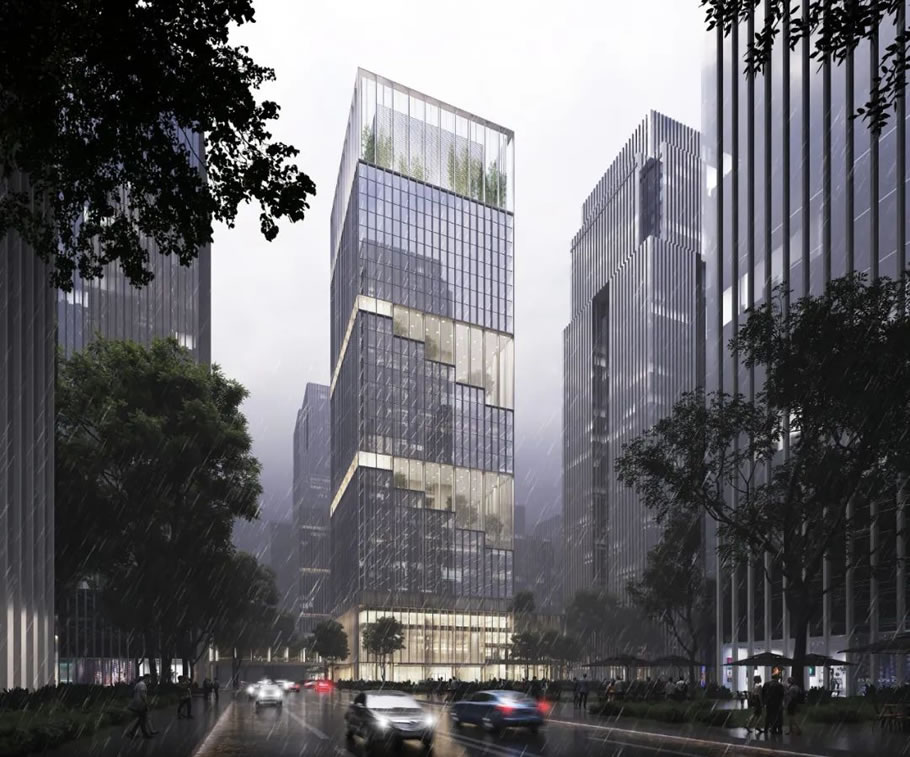 广州奇安信琶洲总部大厦丨中国广州丨gmp·冯·格康,玛格及合伙人建筑师事务所-0