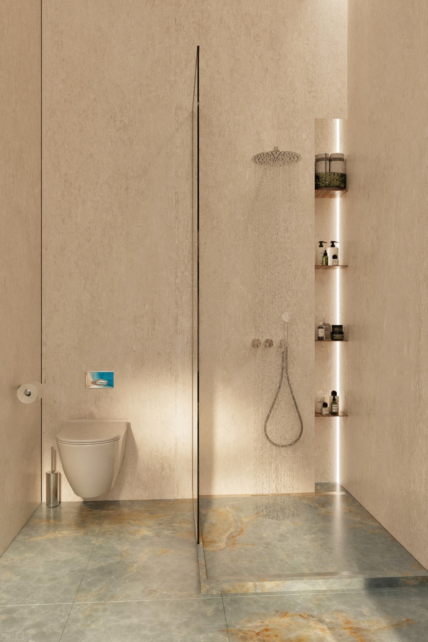 卧室与开放式卫浴区可视化设计-9