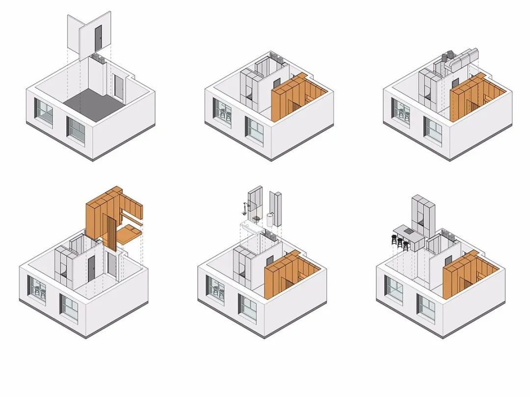 37㎡“首饰盒子”公寓，演绎现代都市舒适生活-8