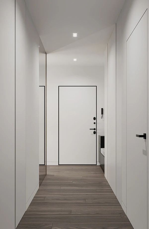 气质非凡的 80㎡空间设计丨Olga Bondar-29