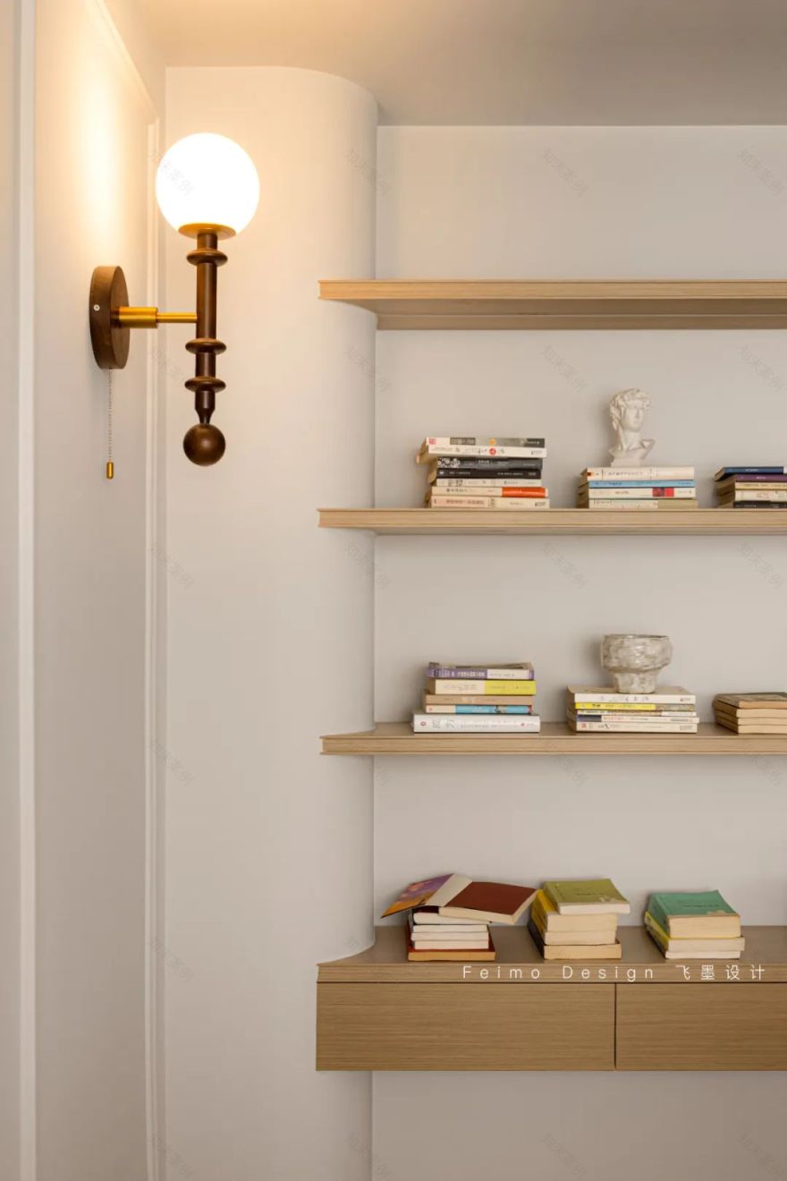 160㎡现代法式养老宅丨飞墨设计组-59