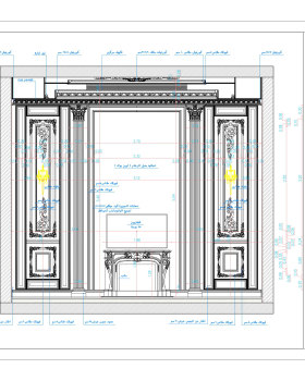 Shop drawing of Classic Dinning Majlis in KAS