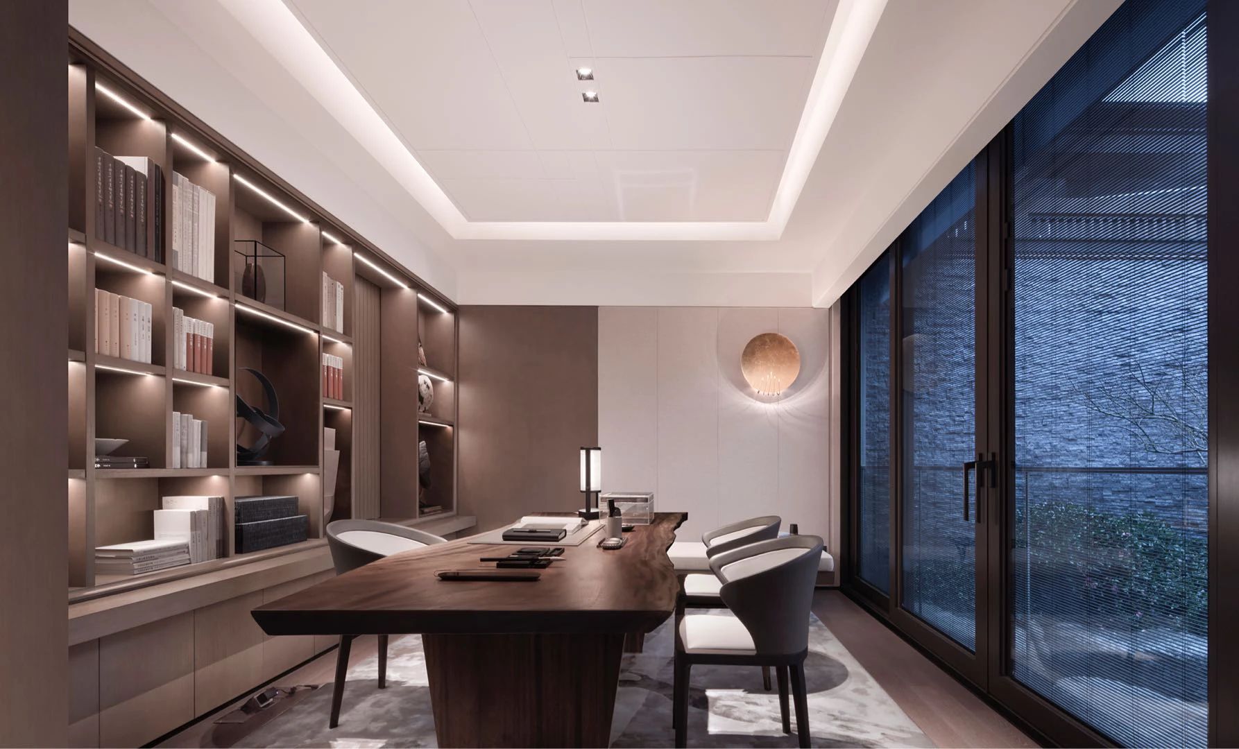 李玮珉丨苏州「仁恒.耦前」苏园别墅样板间室内设计 丨中国苏州-48