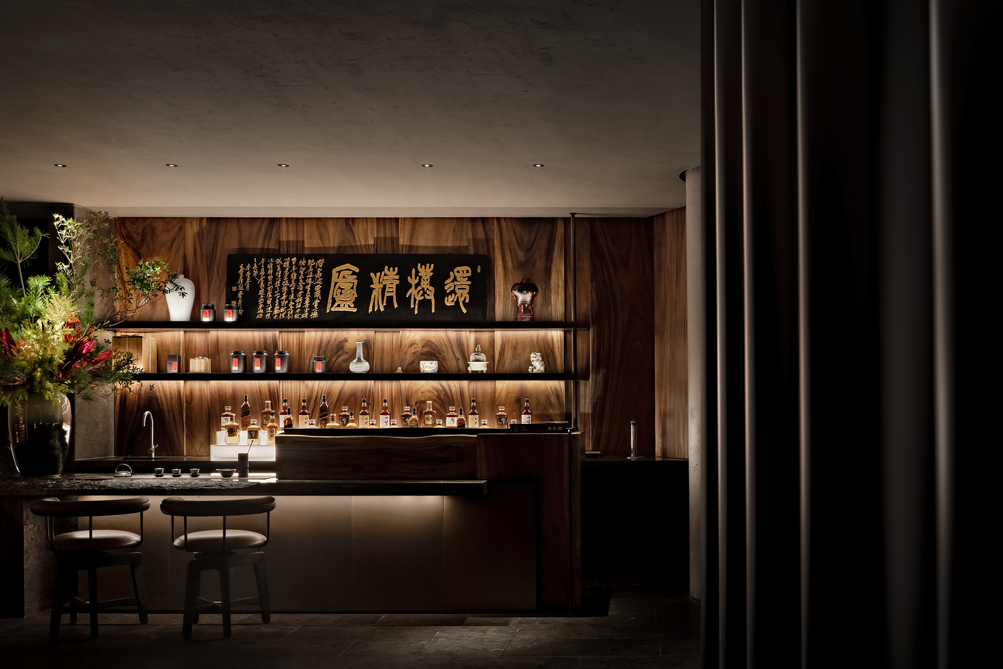 金昆阁·铜锅涮肉丨中国西安丨屋里门外设计-118