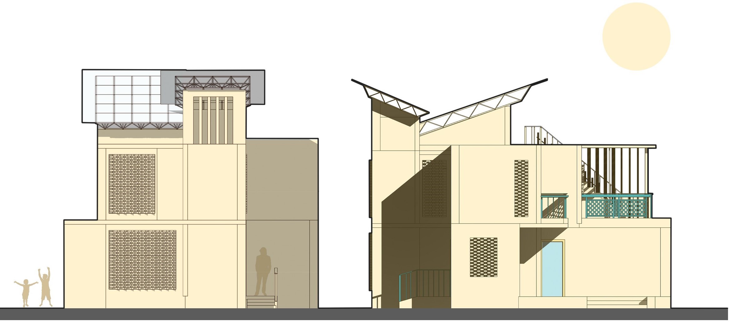 MALQAF  为贫民窟居民打造的可持续模块化房屋丨埃及开罗-13