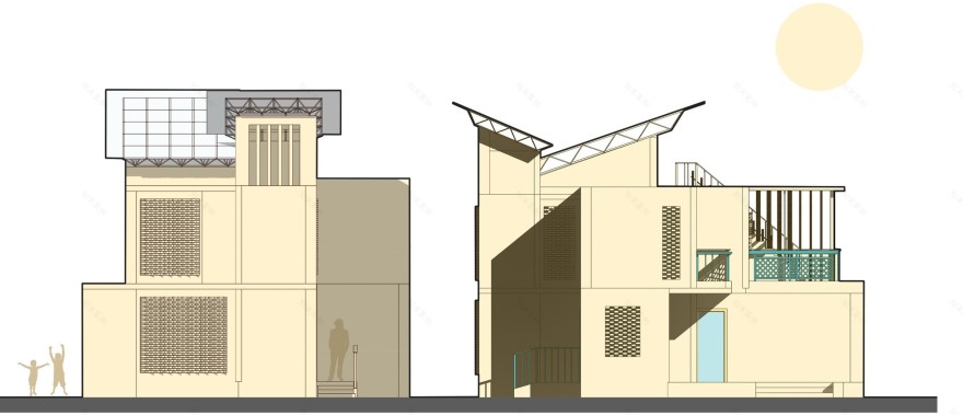 MALQAF 为贫民窟居民打造的可持续模块化房屋丨埃及开罗-13