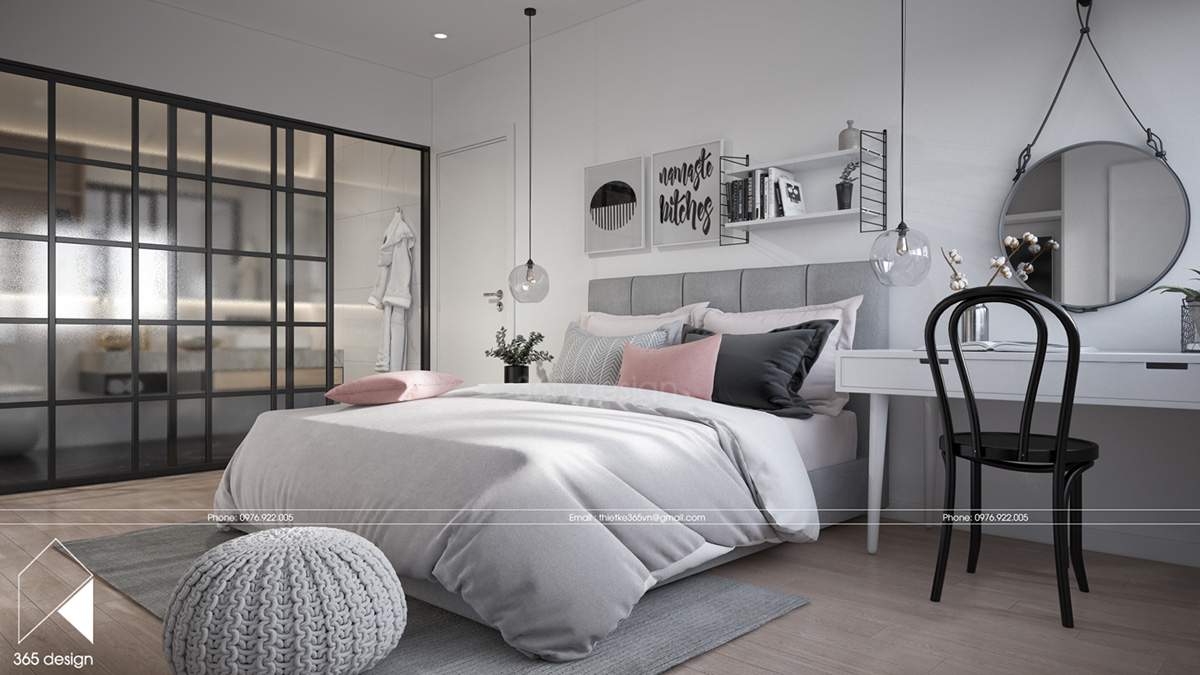 现代斯堪的纳维亚家居室内及儿童房设计-14