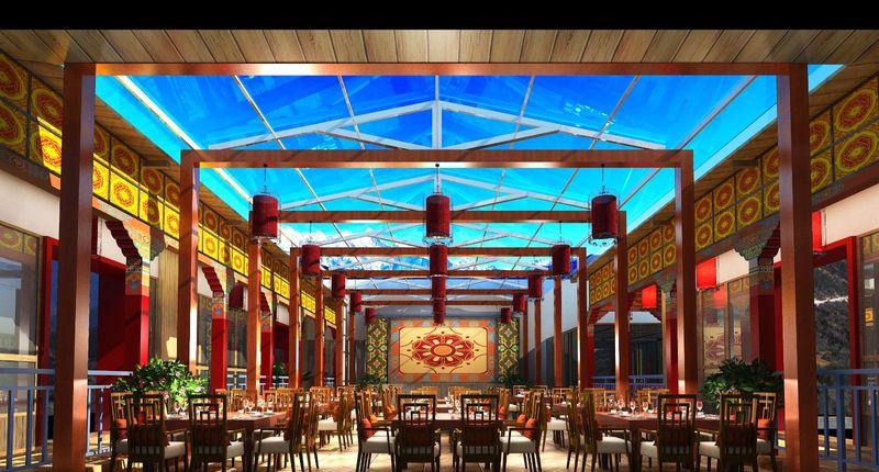 藏式文化酒店空间装饰设计 | 藏式元素的创新运用-11