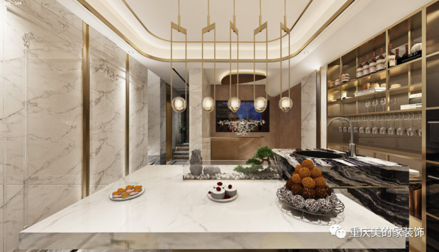 珠江城爱丽舍 300㎡法式轻奢雅居,演绎精致华丽生活-55