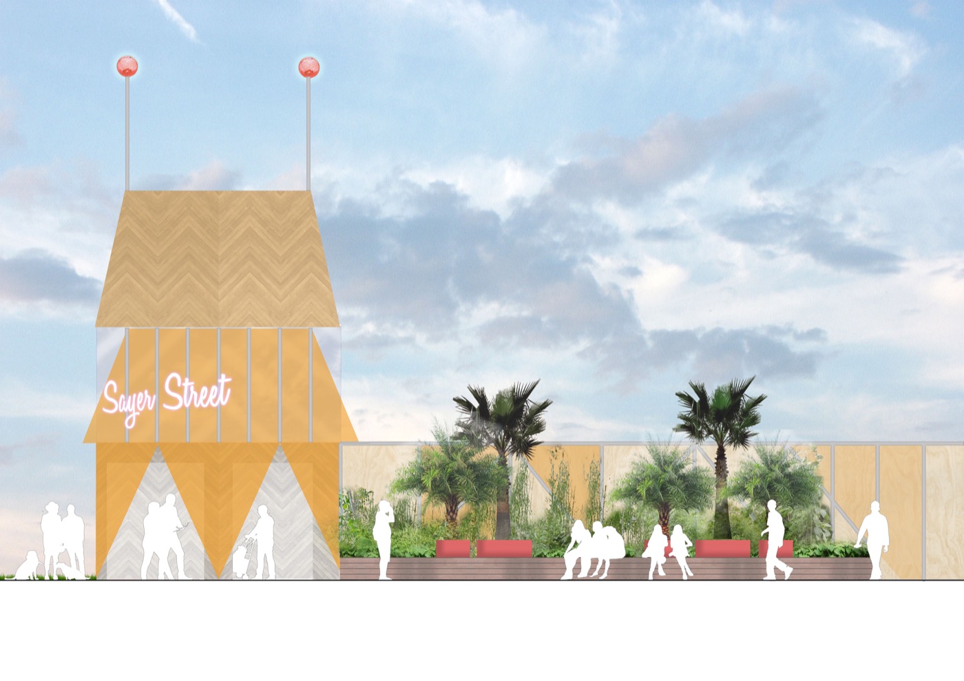 伦敦 Elephant Park 绿色空间重生 | Sayer Street 与 The Meadow-28