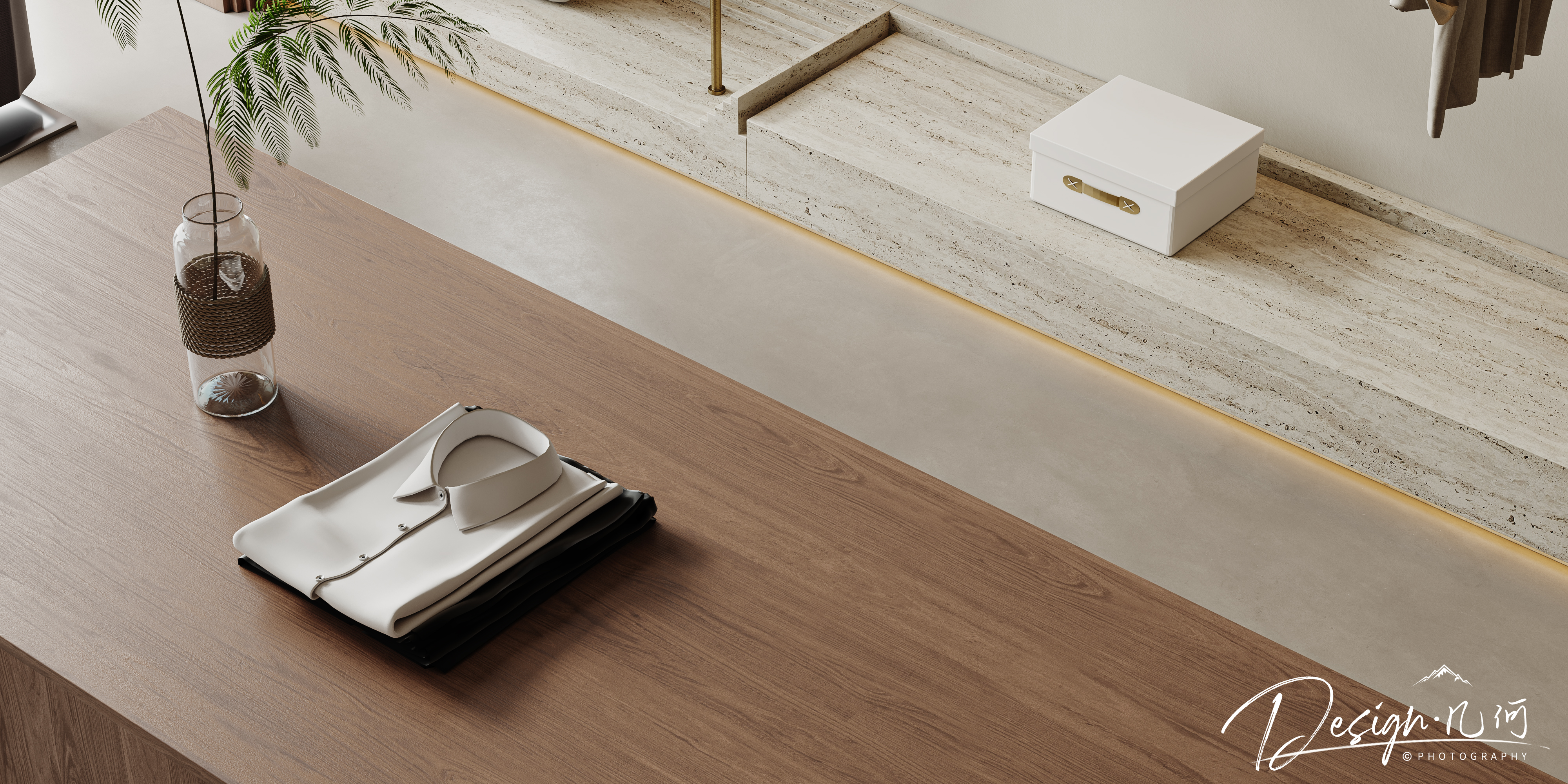 几何空间视觉表现 | 玛奇朵侘寂风服装店-10