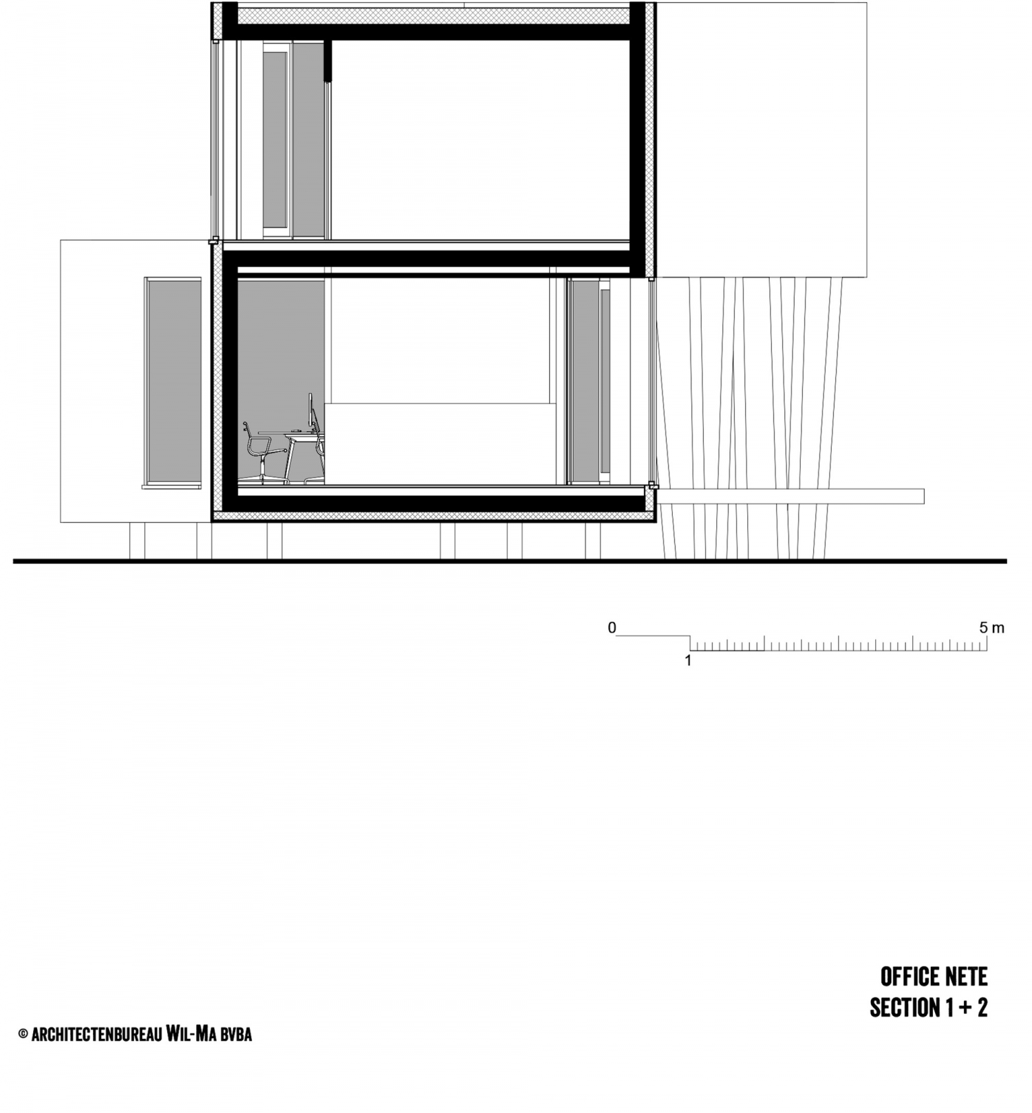 比利时 NETE 办公室丨architectenbureau Wil-Ma-36