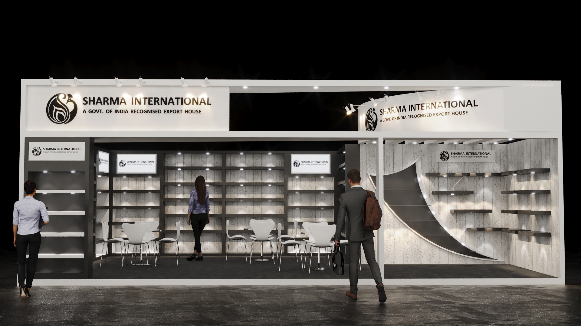 SHARMA INTERNATIONAL 摊位设计-3