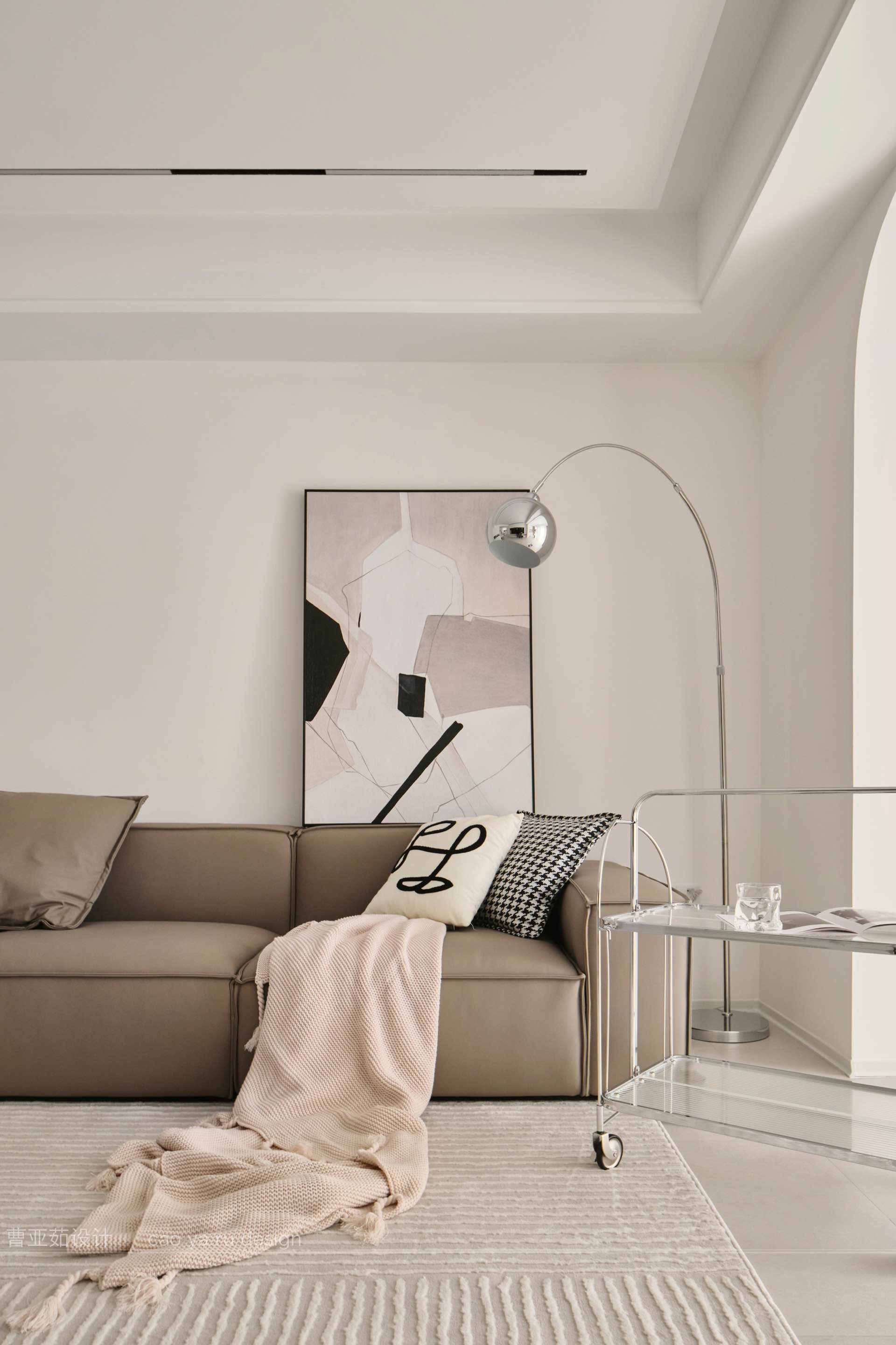 屿山行·极简黑白灰空间设计丨中国南京丨屿山行建筑空间设计-8