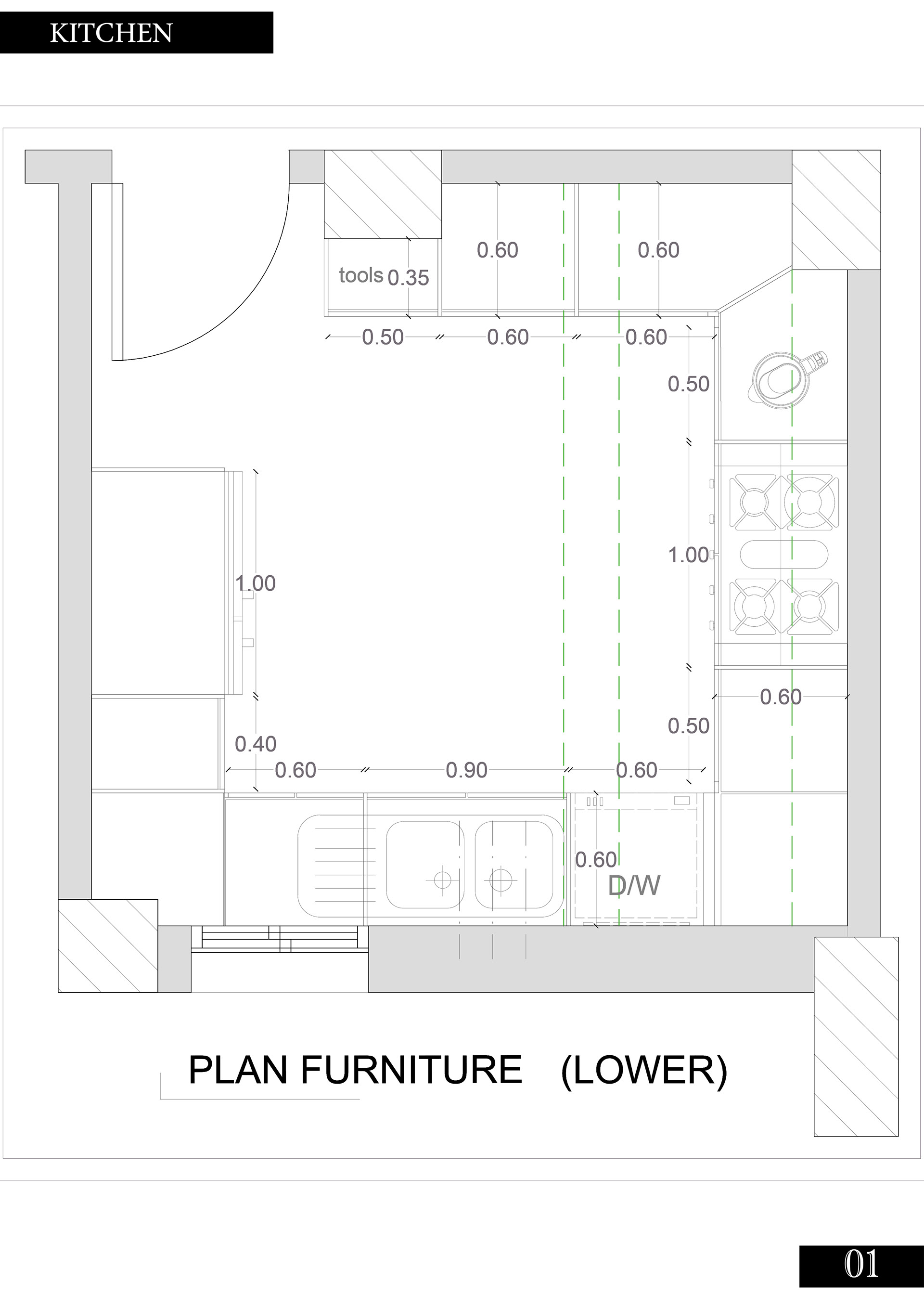 MODERN KITCHEN SHOPDRAWINGS-2