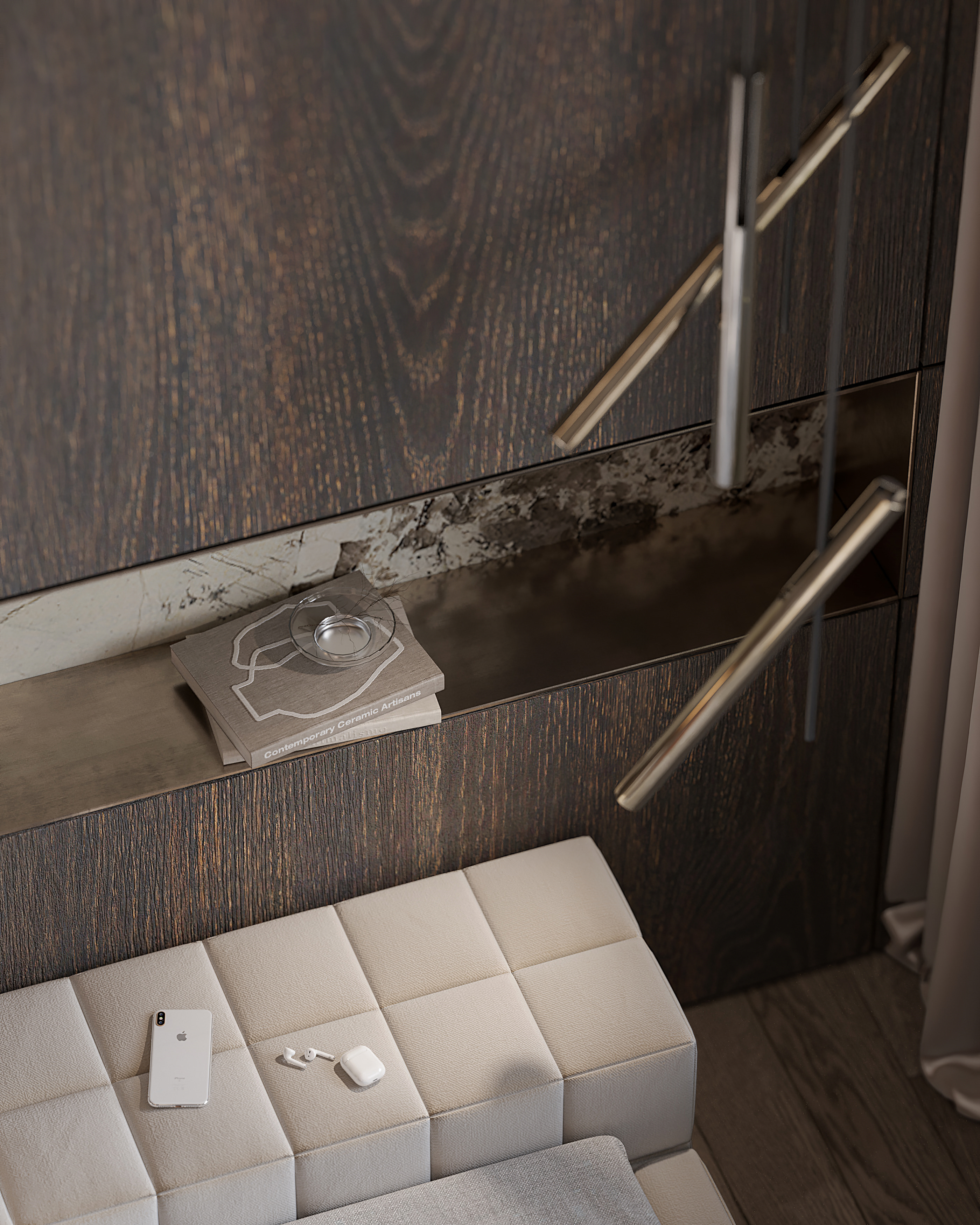 高级色系公寓设计 超棒的细节！-19