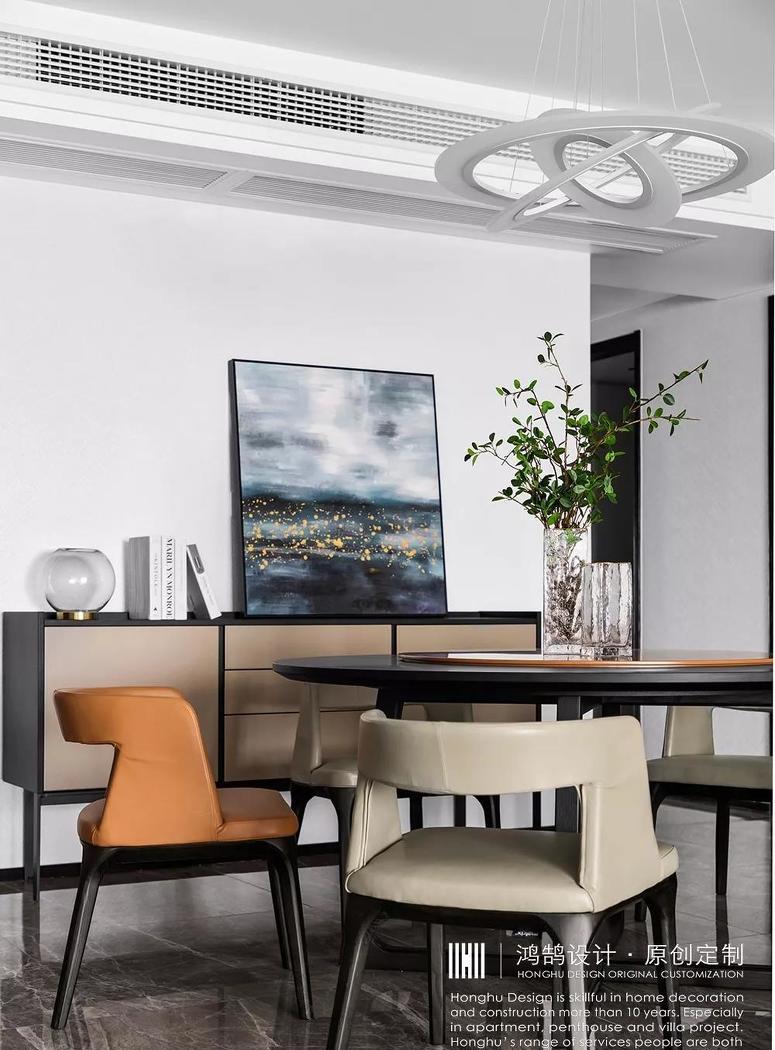 芜湖鸿鹄设计 · 现代简约风平层公寓-8