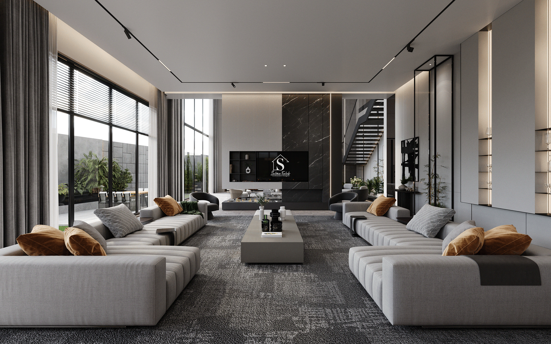 豪华现代（开放式大厅）-4