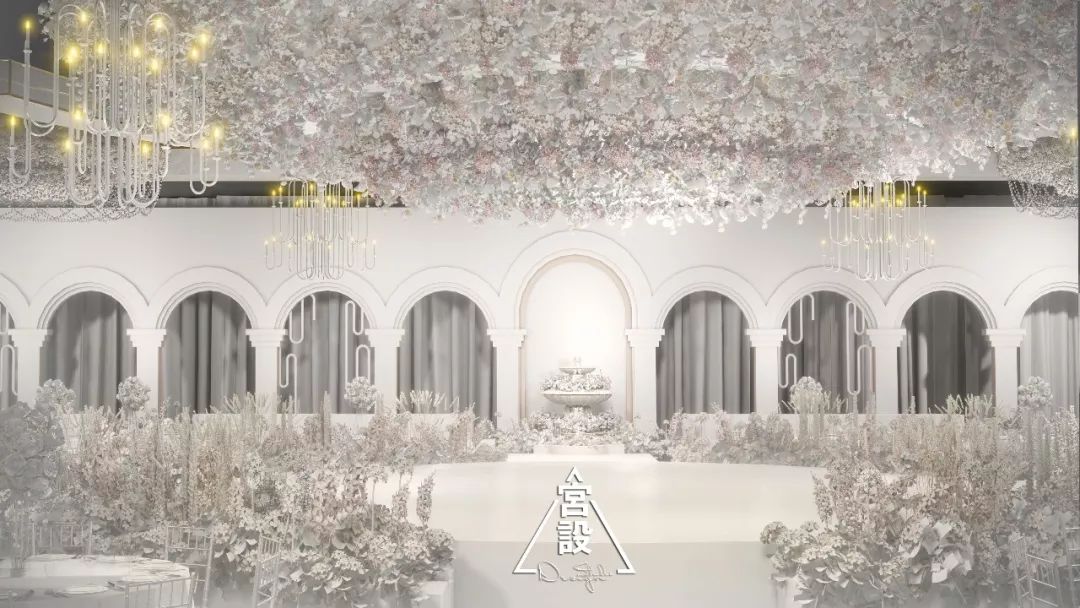 爱情神殿 | 大连一方城堡婚礼设计-28