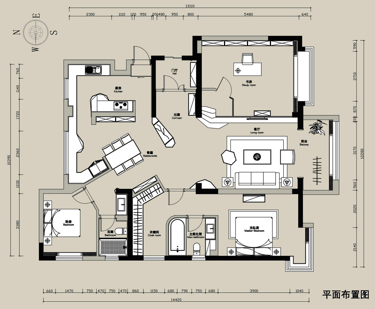 泰丰•悦溪台徐宅设计案-5