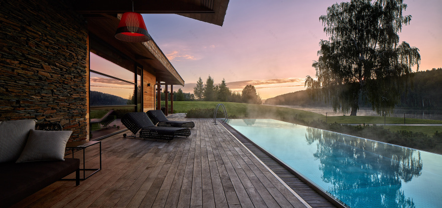 融入自然的"家河"别墅-6