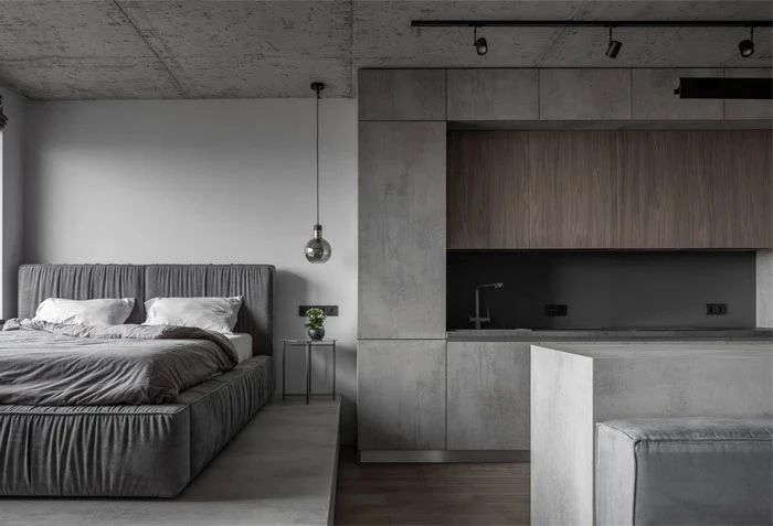 49㎡高级灰公寓丨Syndicate Architects-17