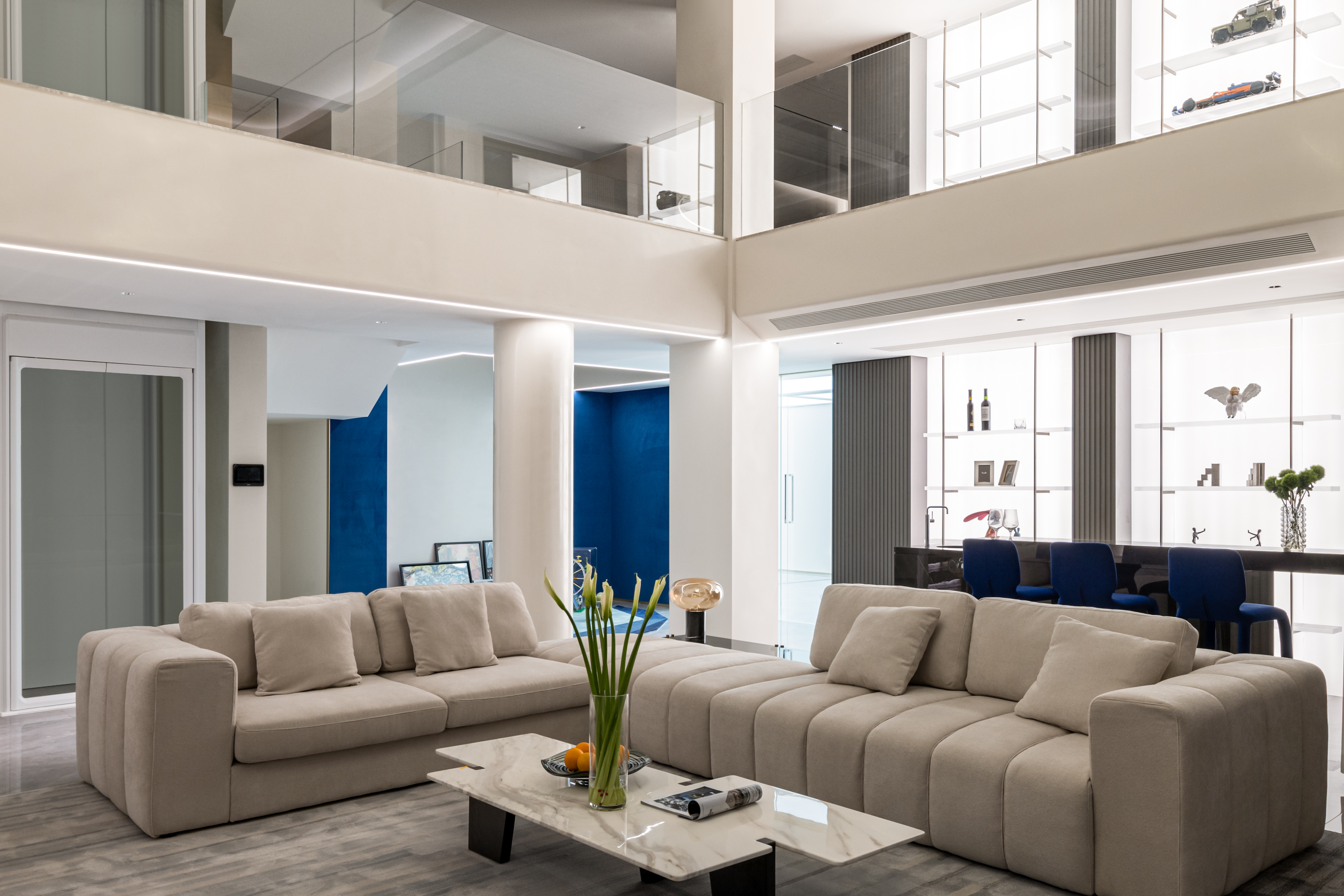 666㎡翡翠城翠湖苑,演绎多代共居的生活日常丨中国杭州丨力设计-45