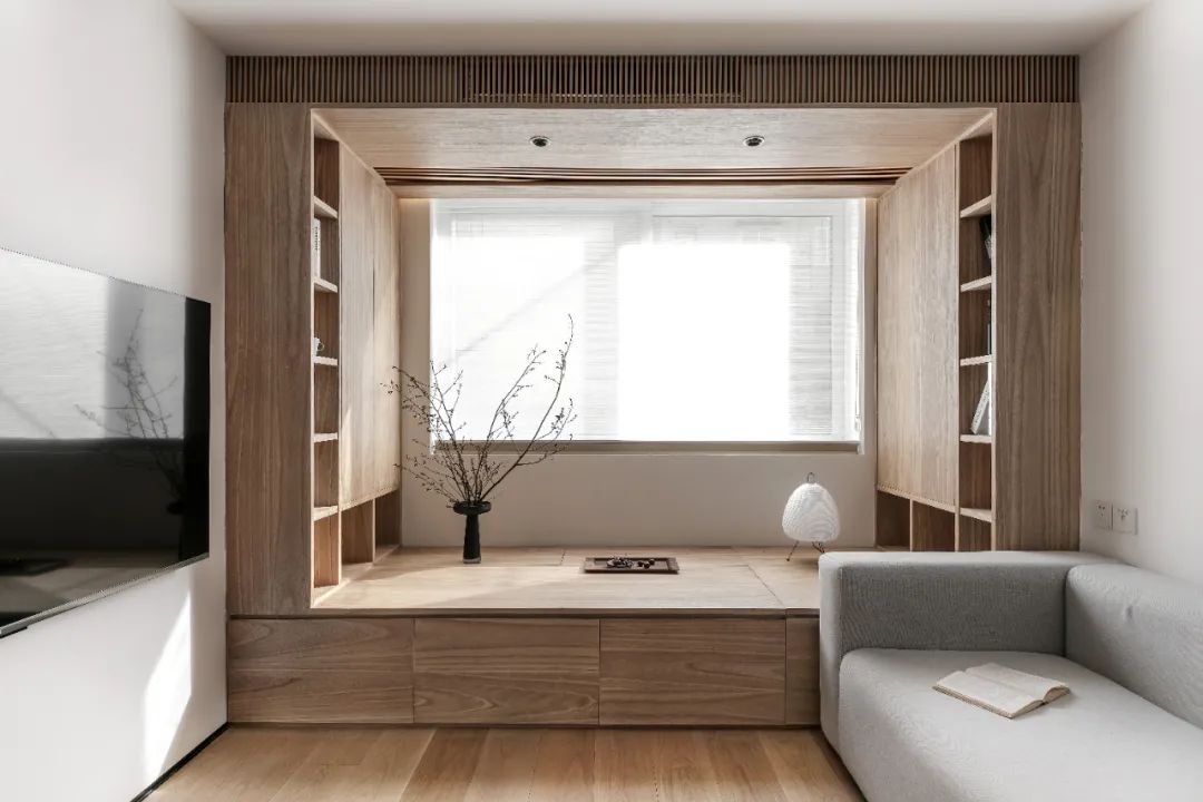 白色+原木，延续温暖的极简主义｜木卡工作室-17