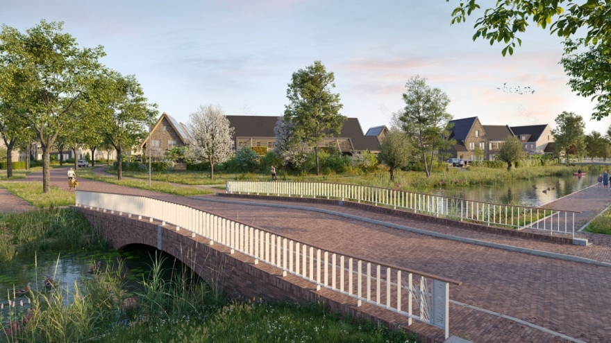 De Weide II景观与住宅项目丨荷兰-38