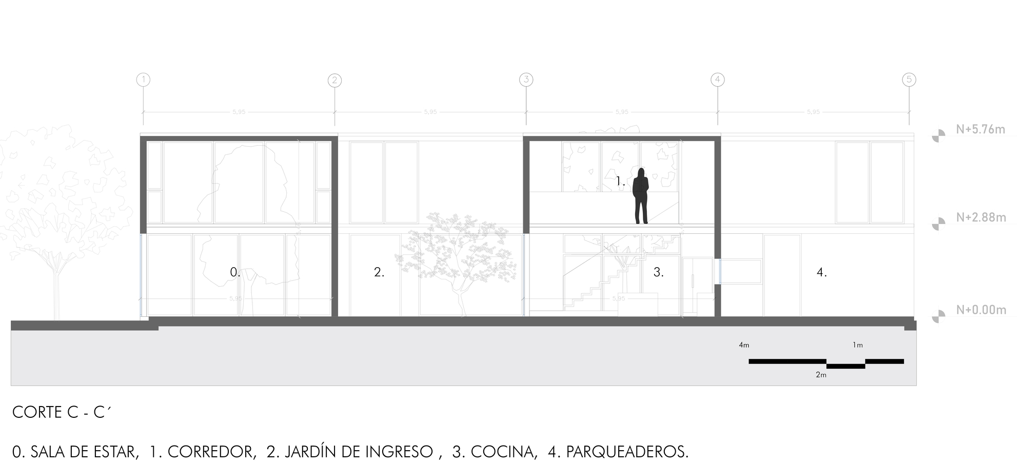 花园之间的房子丨TEC Taller EC-41