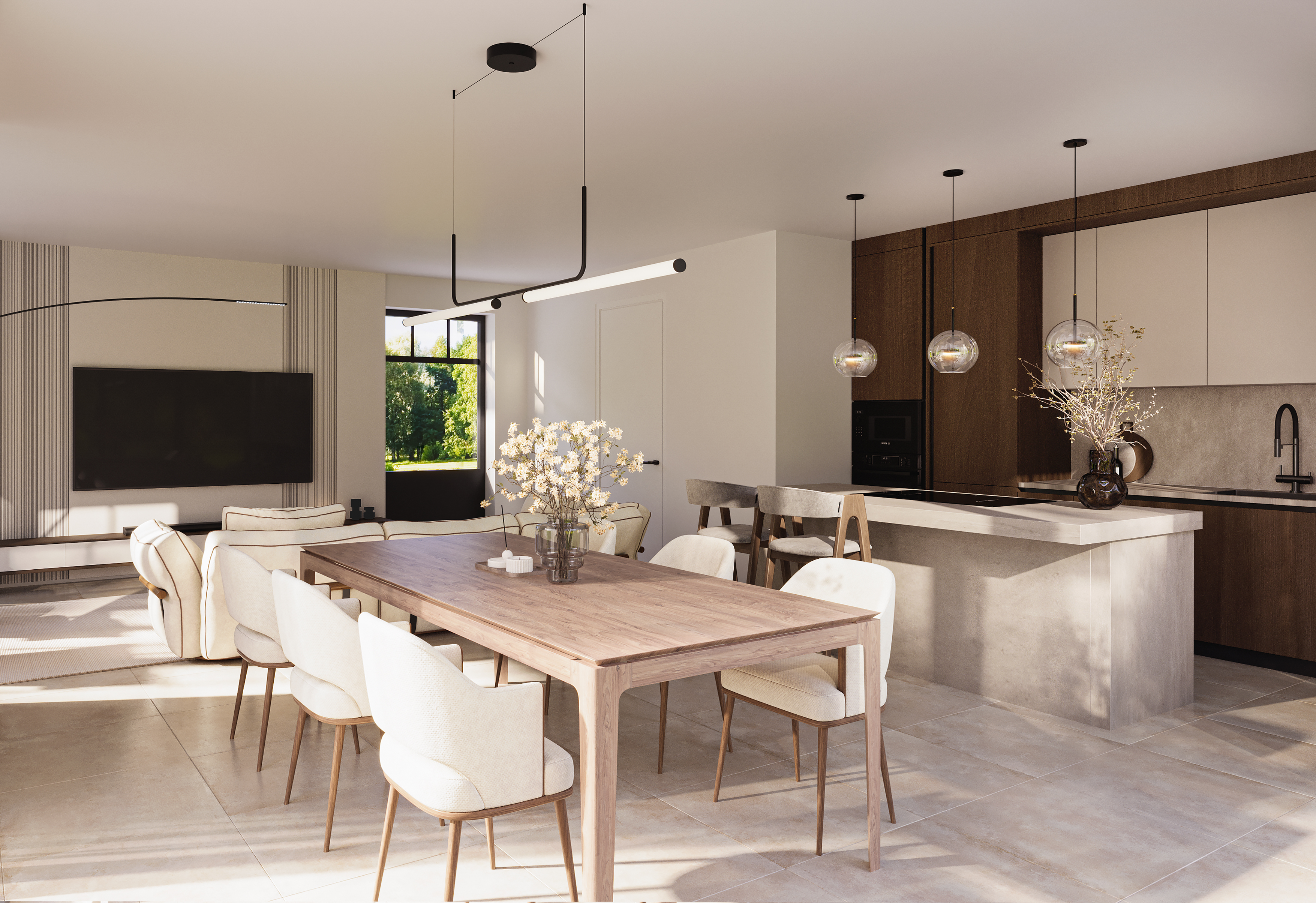 Silence in Wood - Contemporary Earthy Living-3