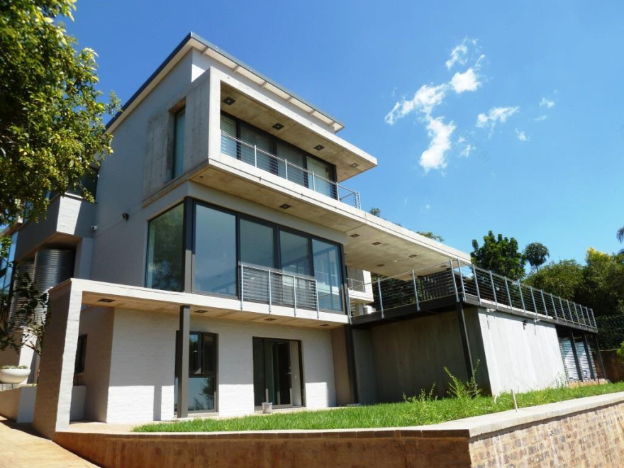 南非绿意盎然的家——Mellet & Human Architects 打造三层别墅-13