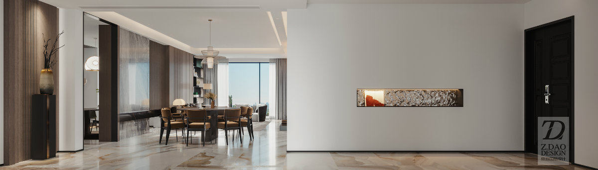 合肥海亮唐宁府 158㎡现代中式复式设计,闲居别庐之美-22