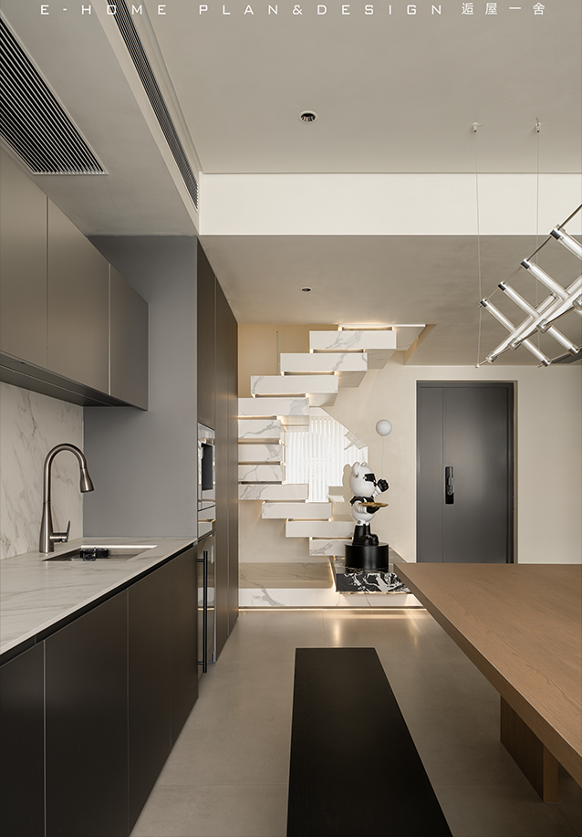 保利香颂复式楼改造丨逅屋一舍-15