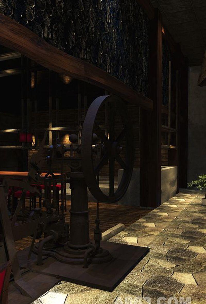 辰韩馆炭火烧肉主题餐厅设计-9