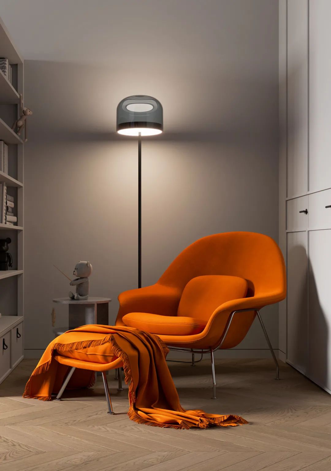 莫斯科 106㎡现代简约家居，融入苏联构成主义风格-80