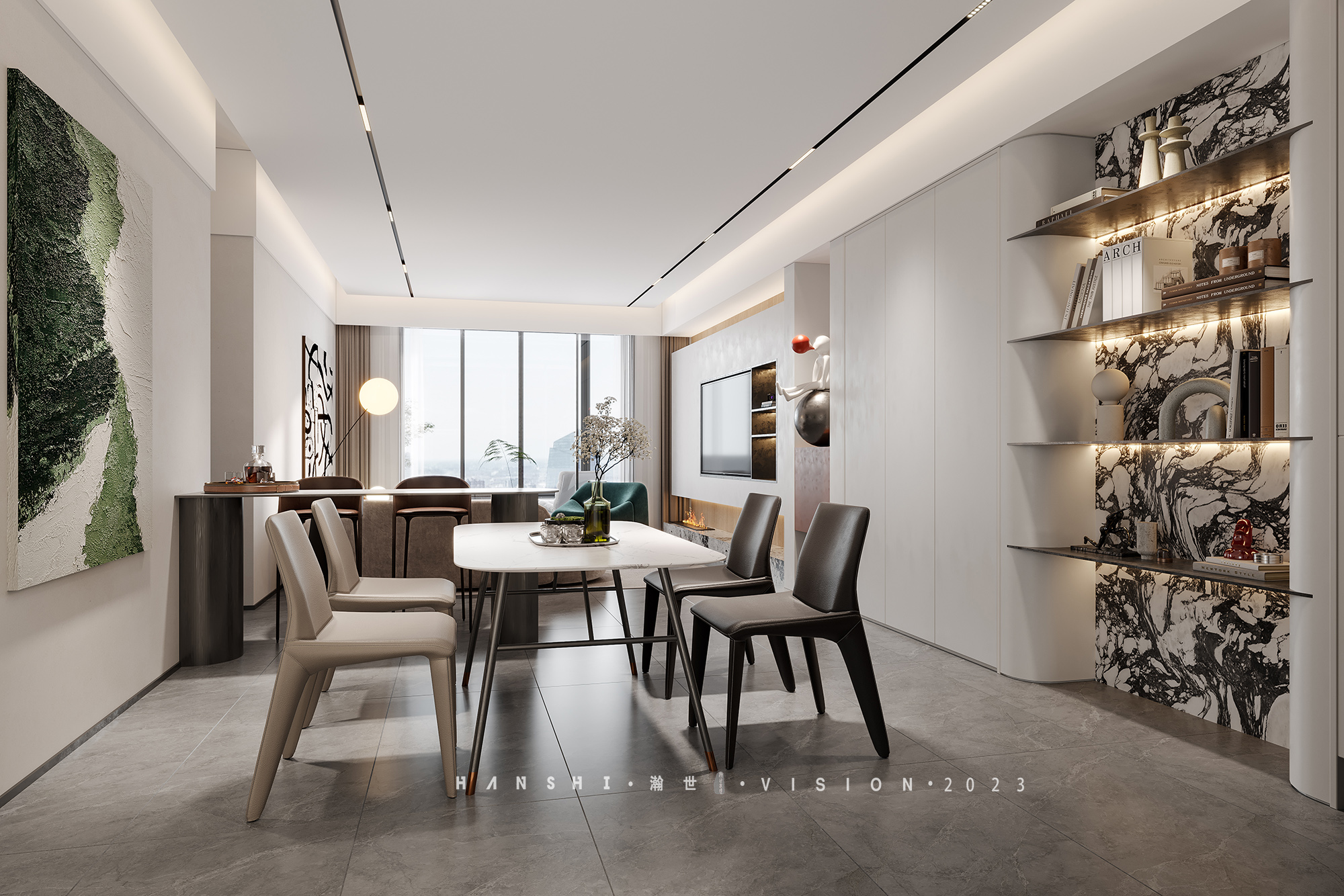 现代简约家装一瀚世表现-2