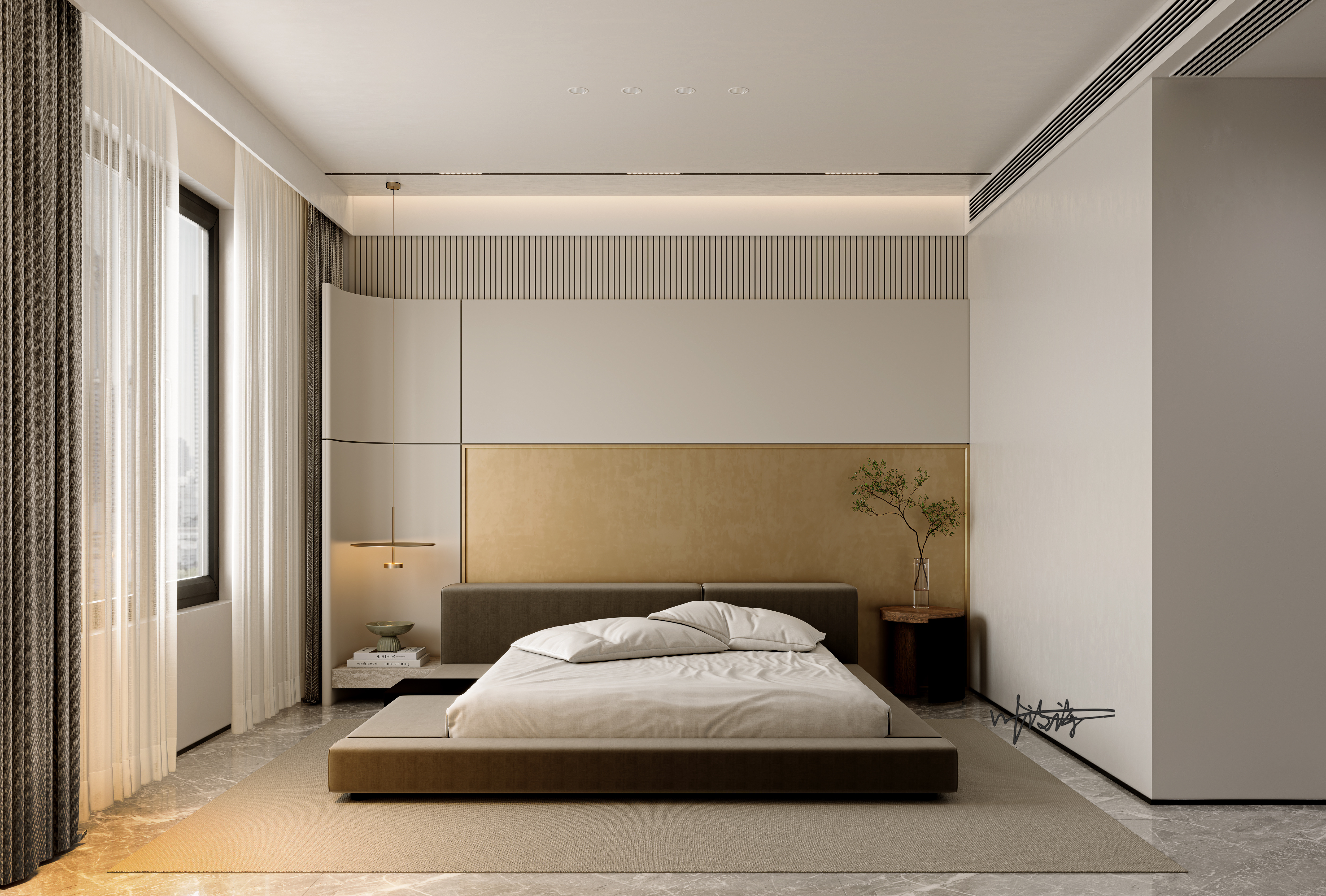 现代简约别墅，高级感满满的生活空间-9