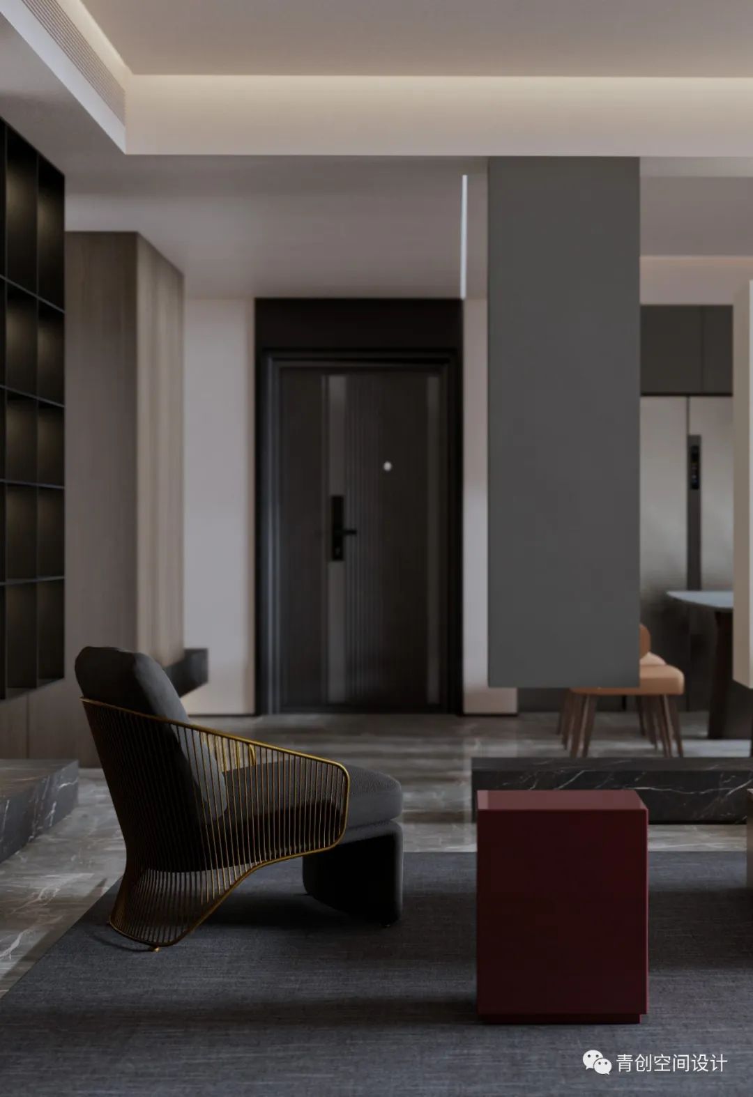 东方首府私宅丨青创空间设计-6