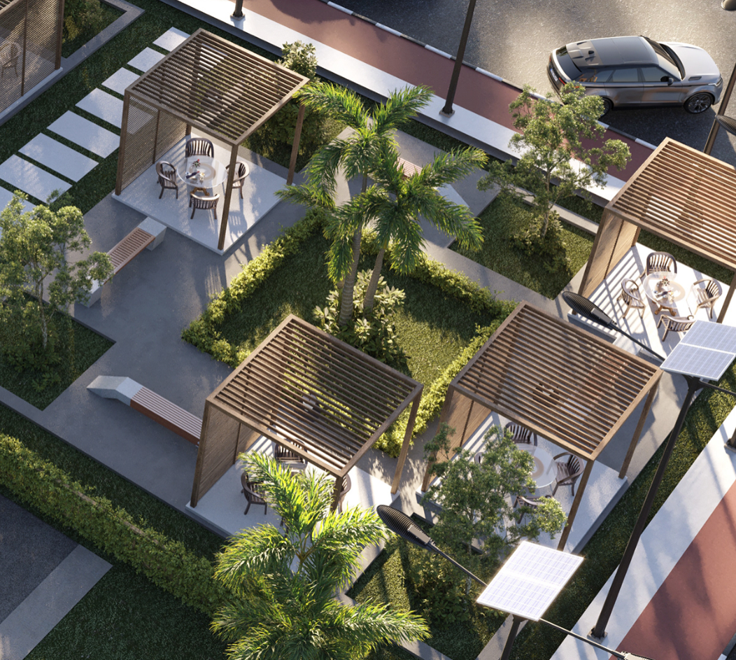 Public Park-Landscape Rendering小区景观-1