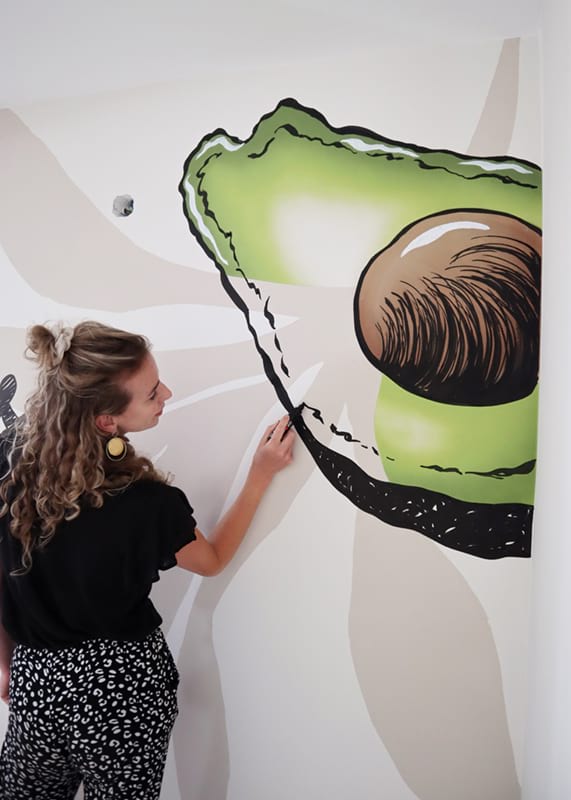 O Sorriso餐厅墙面绘画设计丨葡萄牙丨Karlijn van de Wier与Jeroen-16