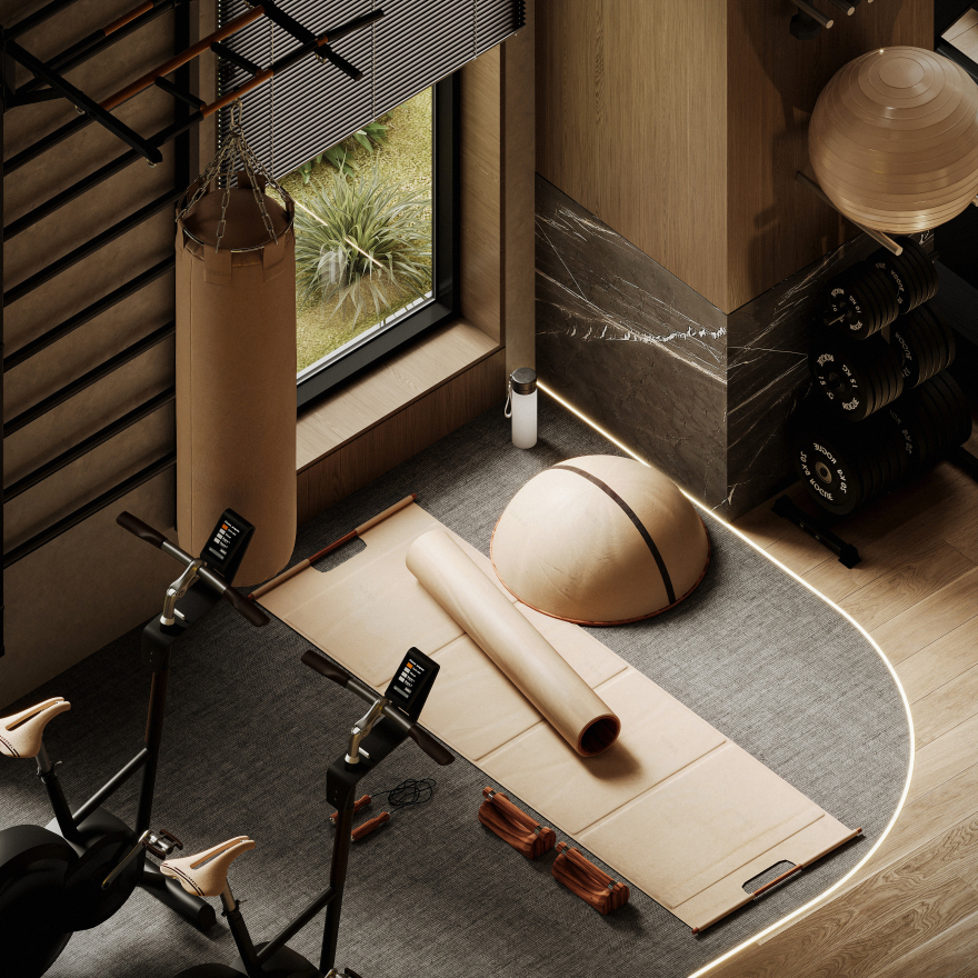 现代健身房丨埃及丨Ahmed Alaa-12