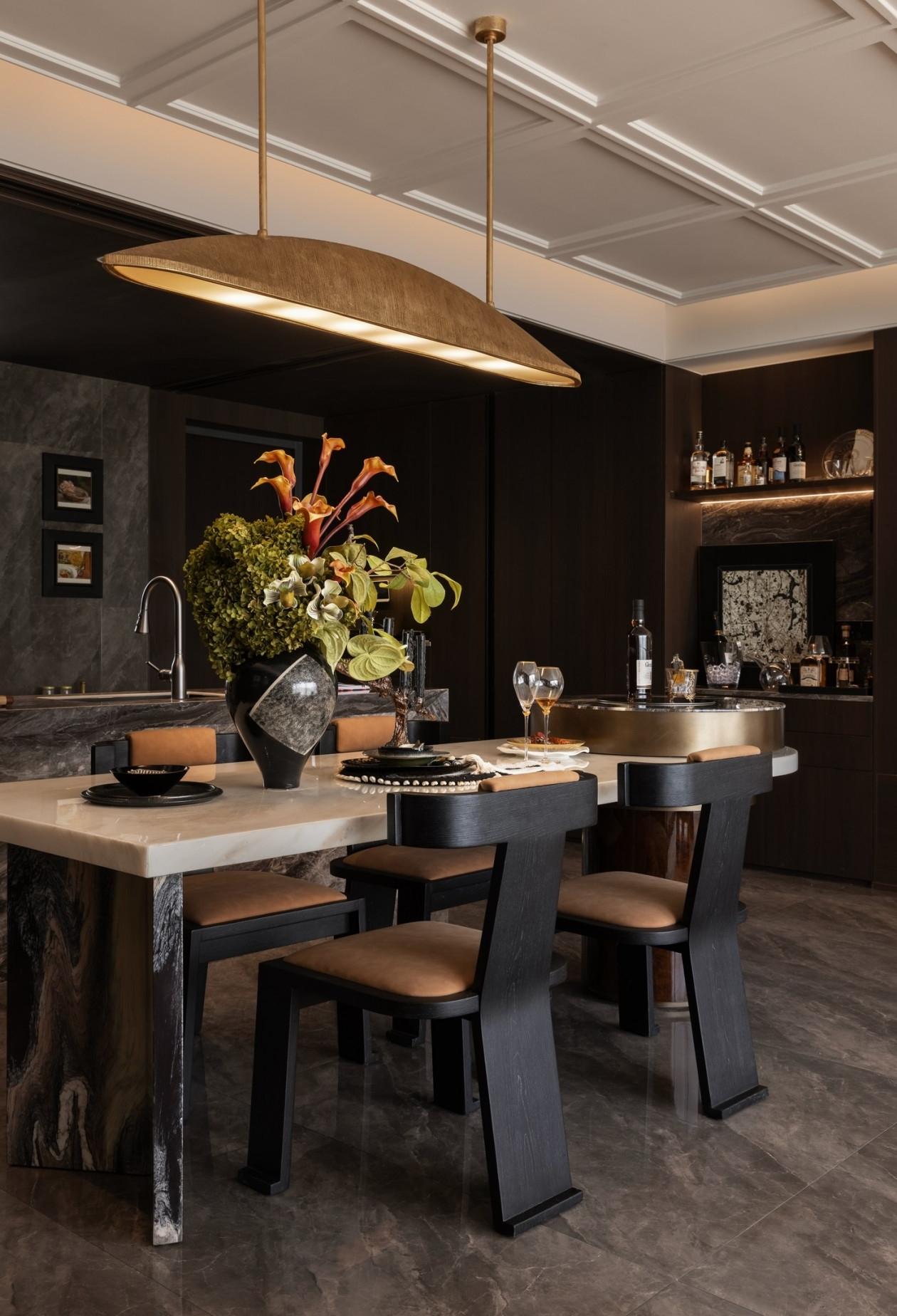 贵阳万科·未来溪地135㎡样板间丨中国贵阳丨软装GNU金秋设计,硬装深圳市梵一舍室内装饰设计-16