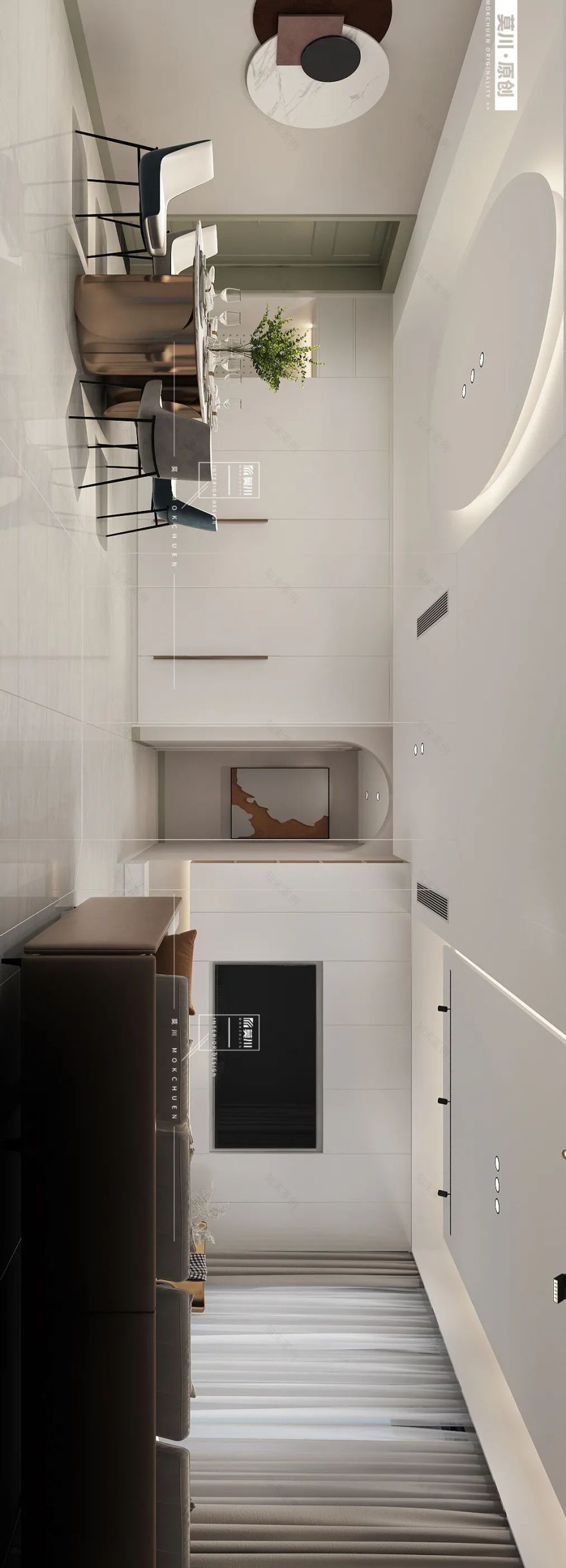 【莫川作品】擎天华庭丨108m²保留三室,横厅改主卧,家更通透!-66