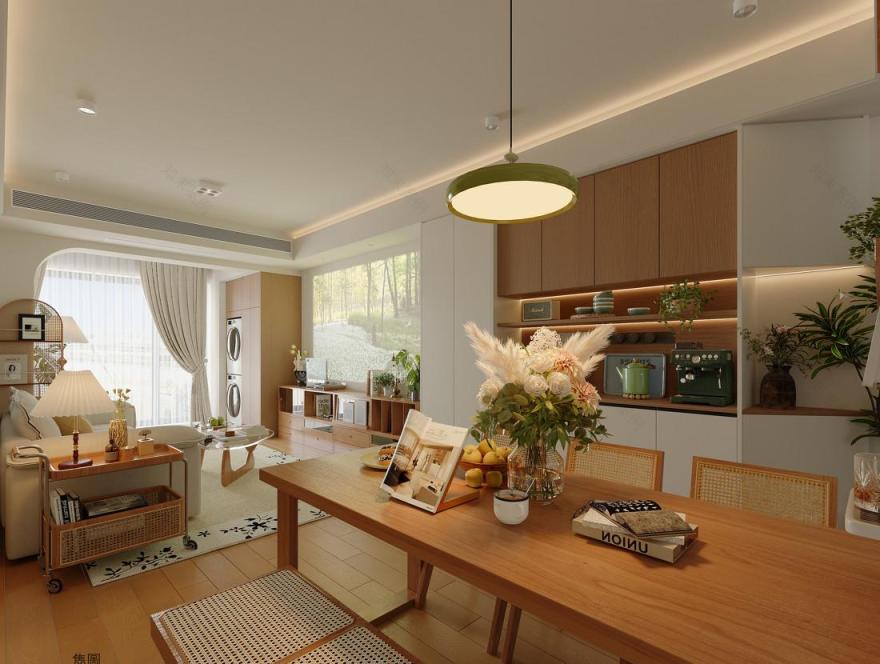 106㎡森系原木风精装升级 广州华润置地丨中国广州-15