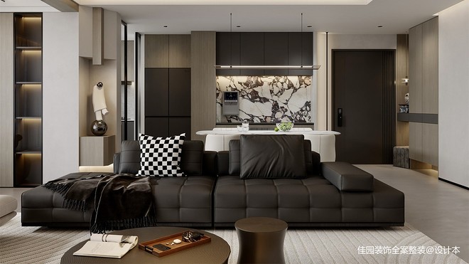 170㎡现代跃层装修案例丨佳园装饰-14