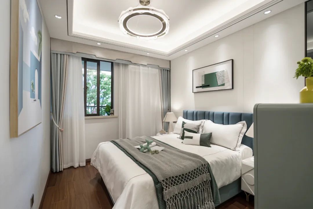 爱马仕轻奢++ 自然小清新，漓东新城样板房设计演绎优雅与清新-57