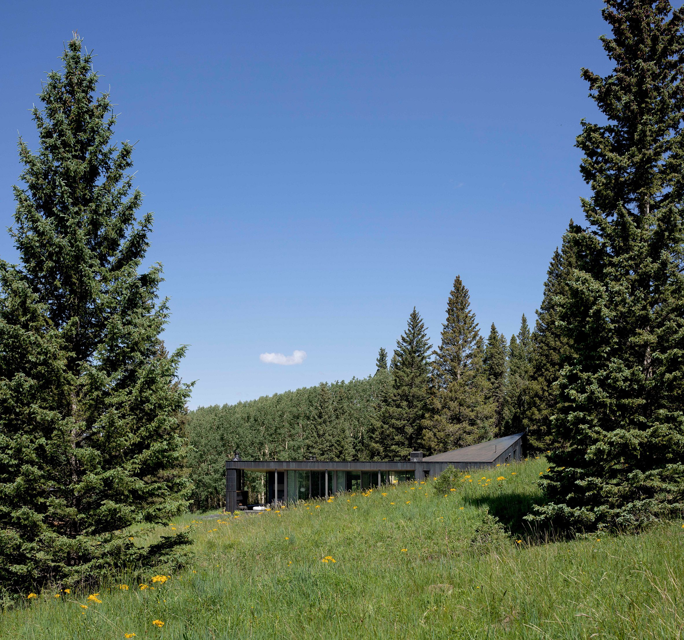 CCY architects wraps Colorado house in patinated copper-16